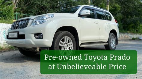 toyota prado second hand|second hand prados for sale.